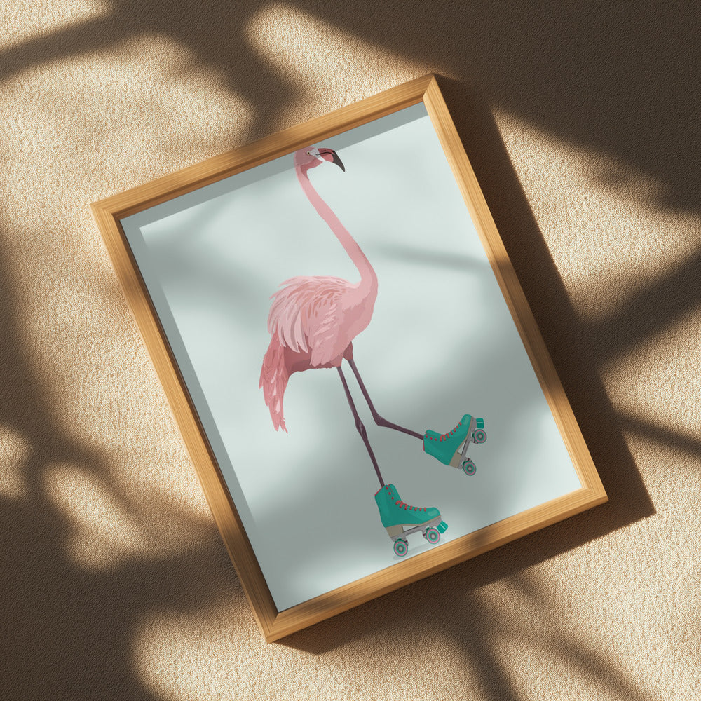 Flamingogo Poster och Canvastavla