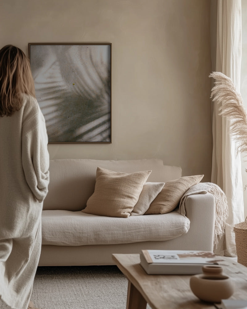 Palm Shadows Poster och Canvastavla