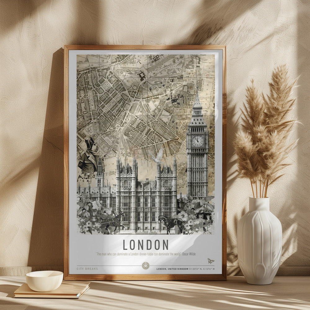 London Westminster (City Breaks) Poster och Canvastavla