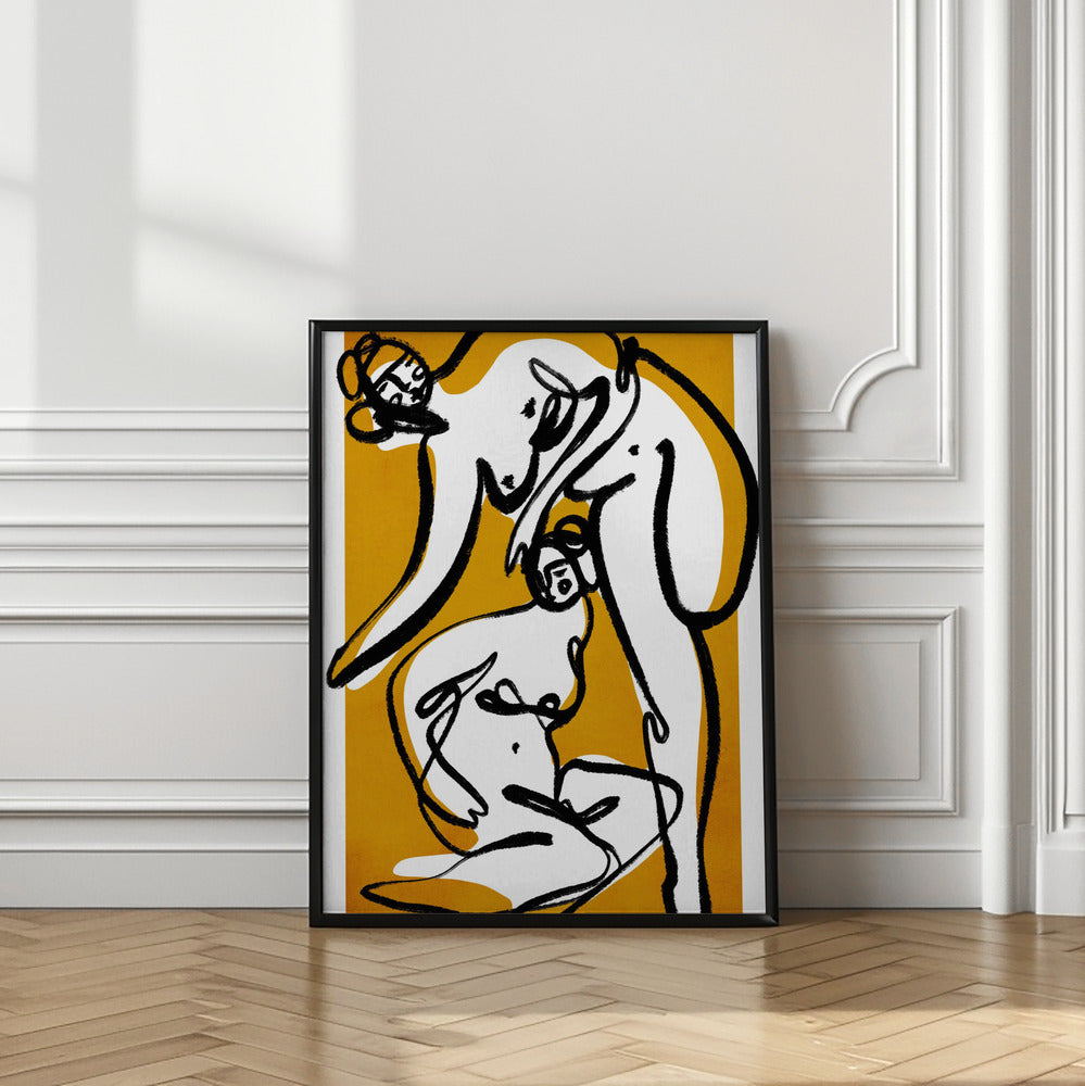 The Female Dancers Poster och Canvastavla