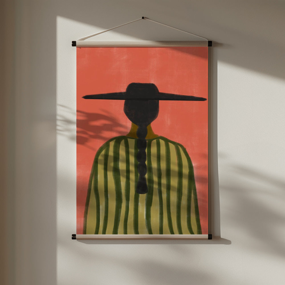 Southwester Woman No.2 Poster och Canvastavla