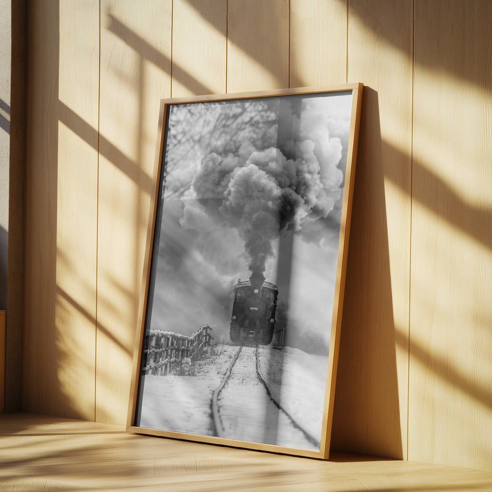 Old train Poster och Canvastavla