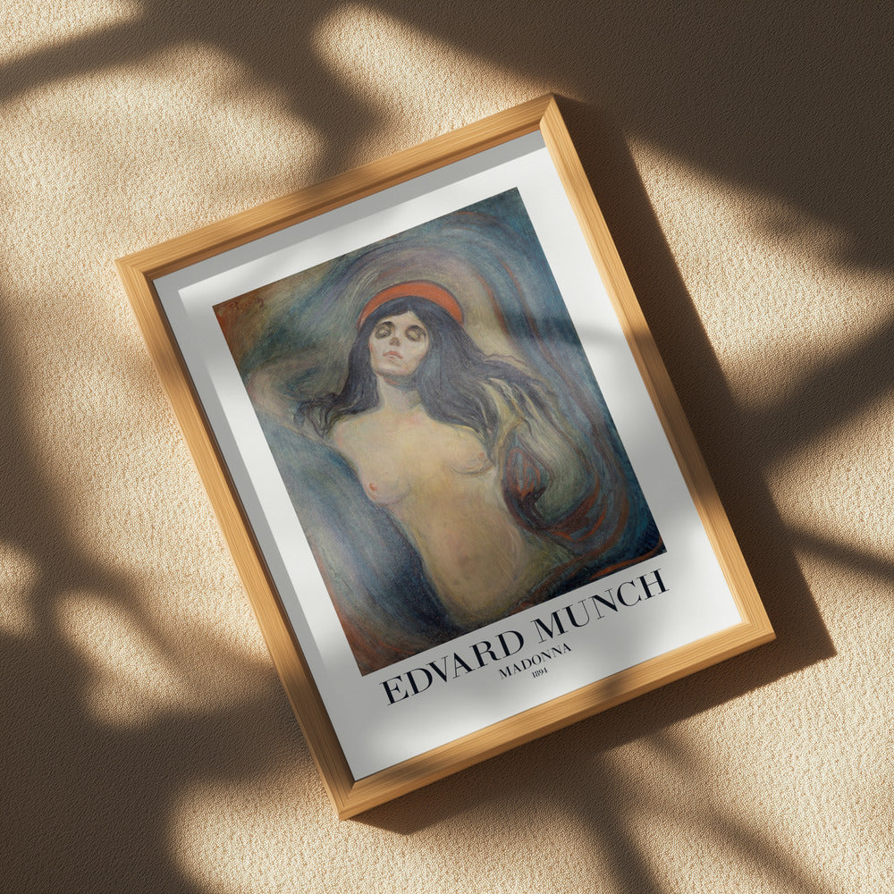 Madonna 1894 Poster och Canvastavla