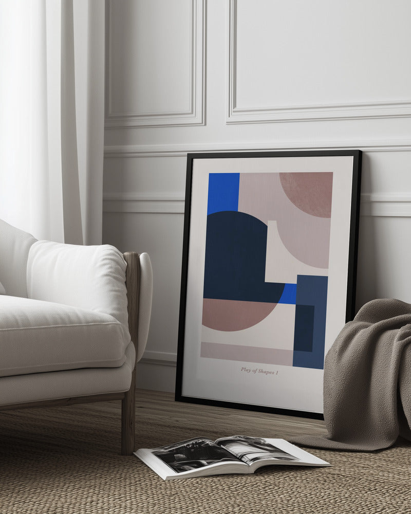 Play of Shapes 1 Poster och Canvastavla