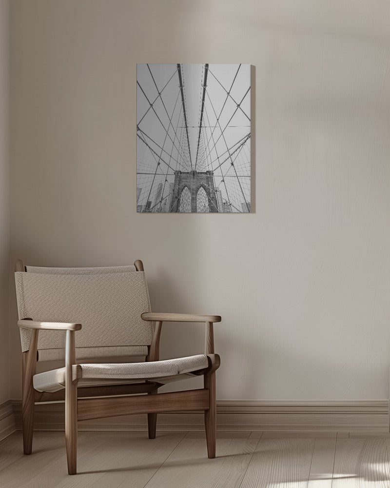 Brooklyn Bridge Poster och Canvastavla