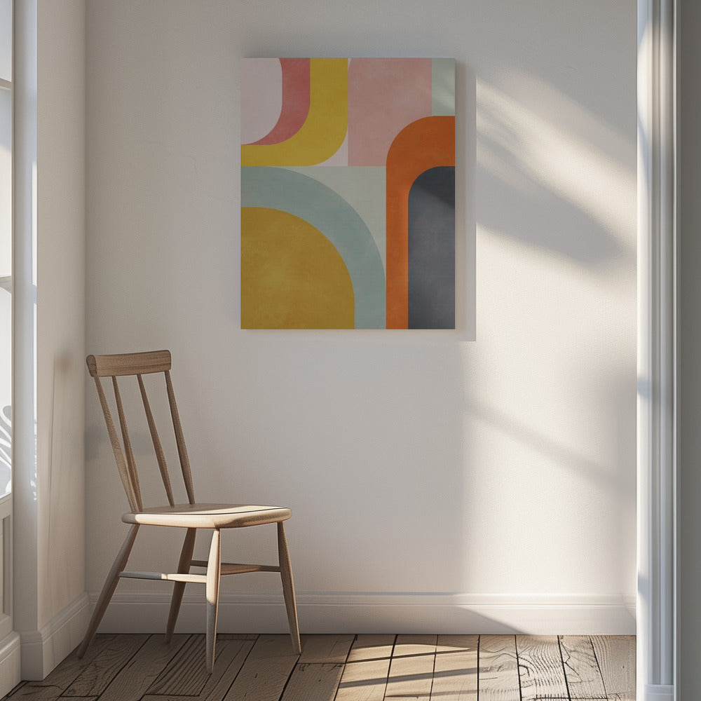 Friendly Colors2 Poster och Canvastavla