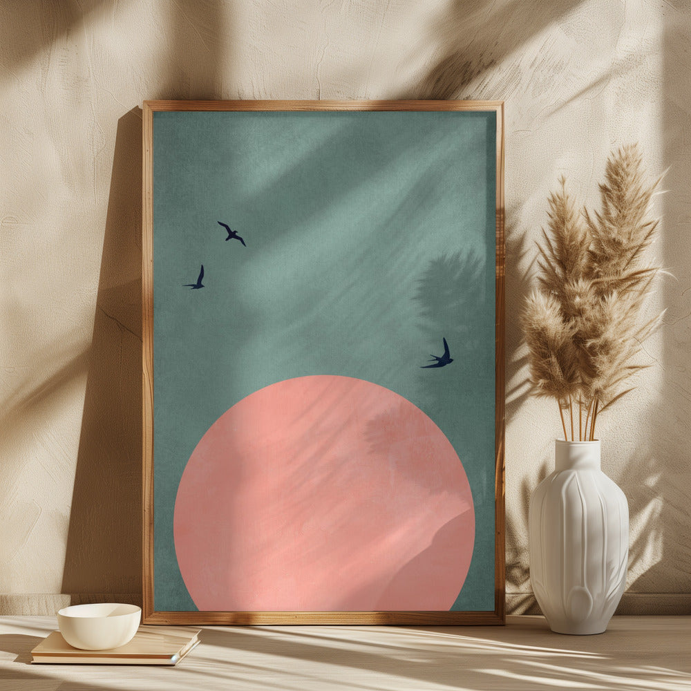 A Beautiful Day Poster och Canvastavla