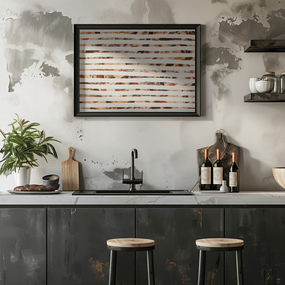 Stripes and Pattern Poster och Canvastavla