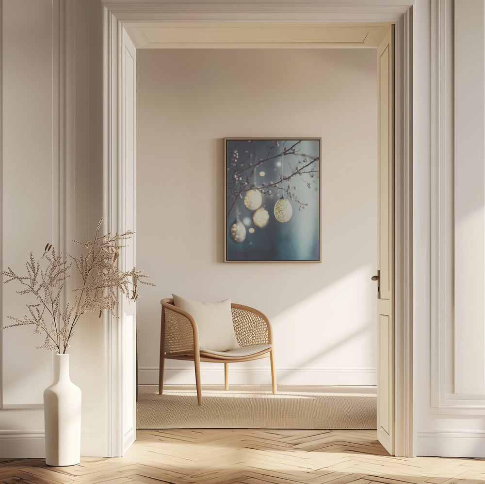 Beautiful Easter Eggs Poster och Canvastavla