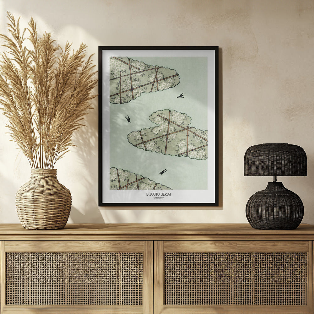 Green Sky Poster och Canvastavla