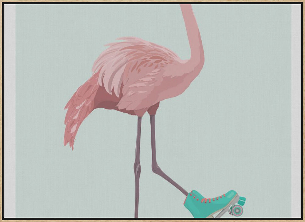 Flamingogo Poster och Canvastavla