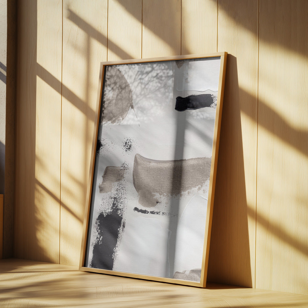 Abstract Swipes No 2 Poster och Canvastavla