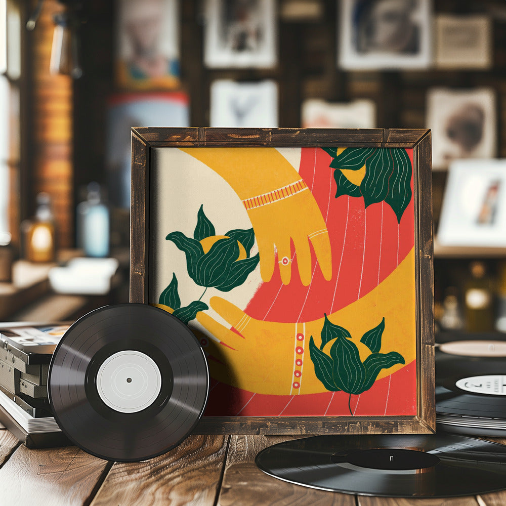 Hands Poster och Canvastavla