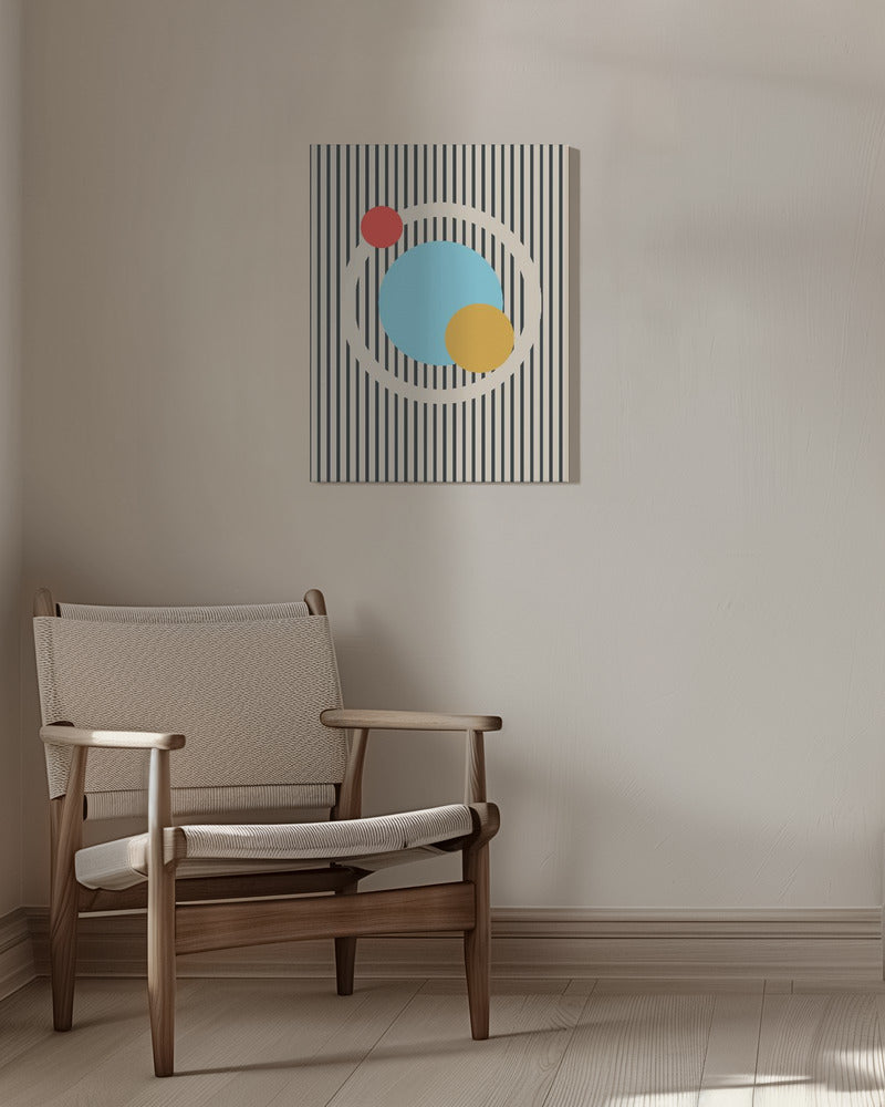 Minimal Planets Series #1 Poster och Canvastavla