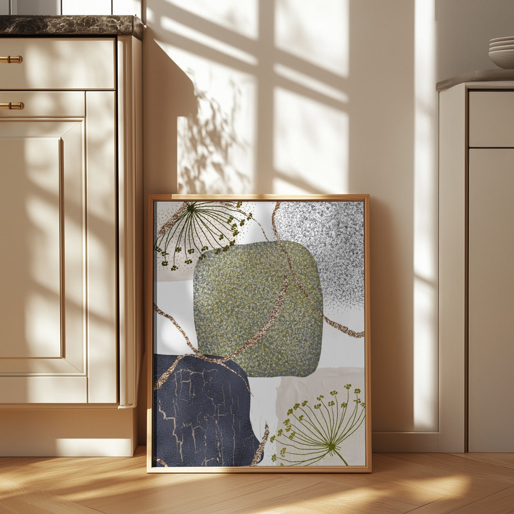 Green-Grey-2 Poster och Canvastavla