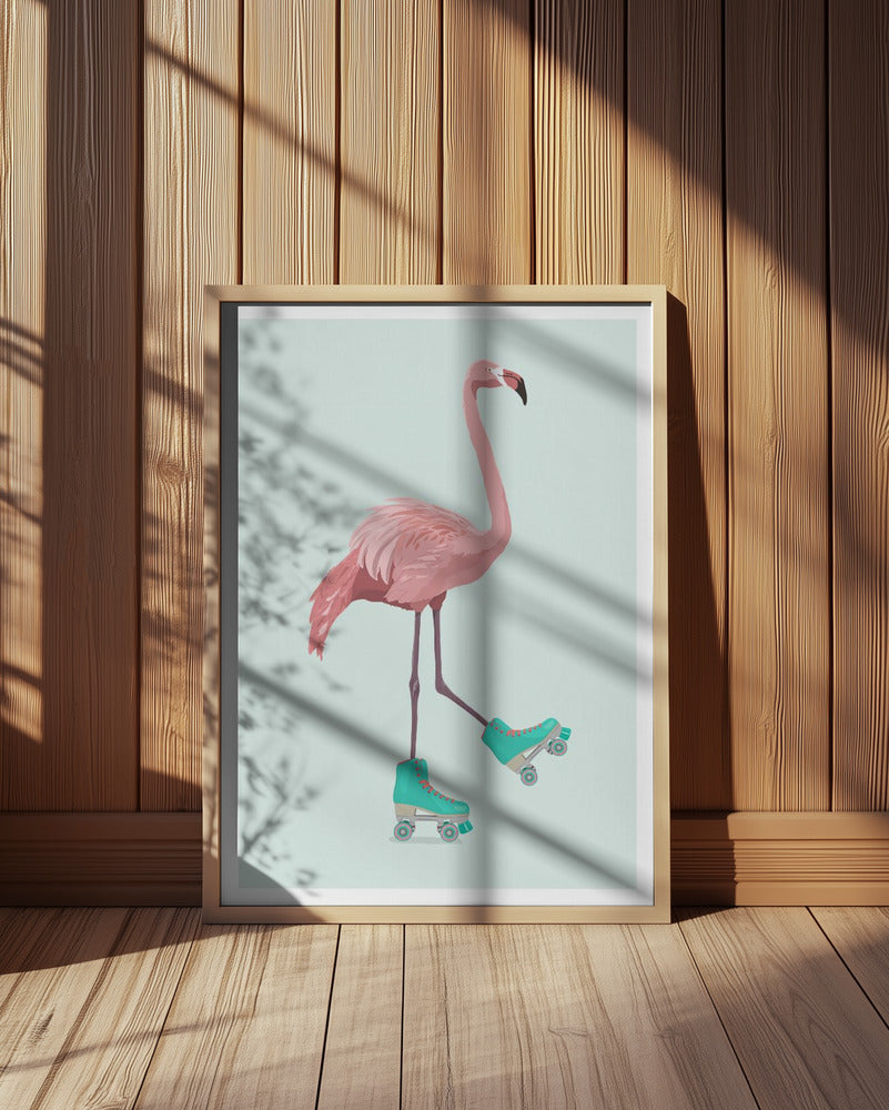 Flamingogo Poster och Canvastavla