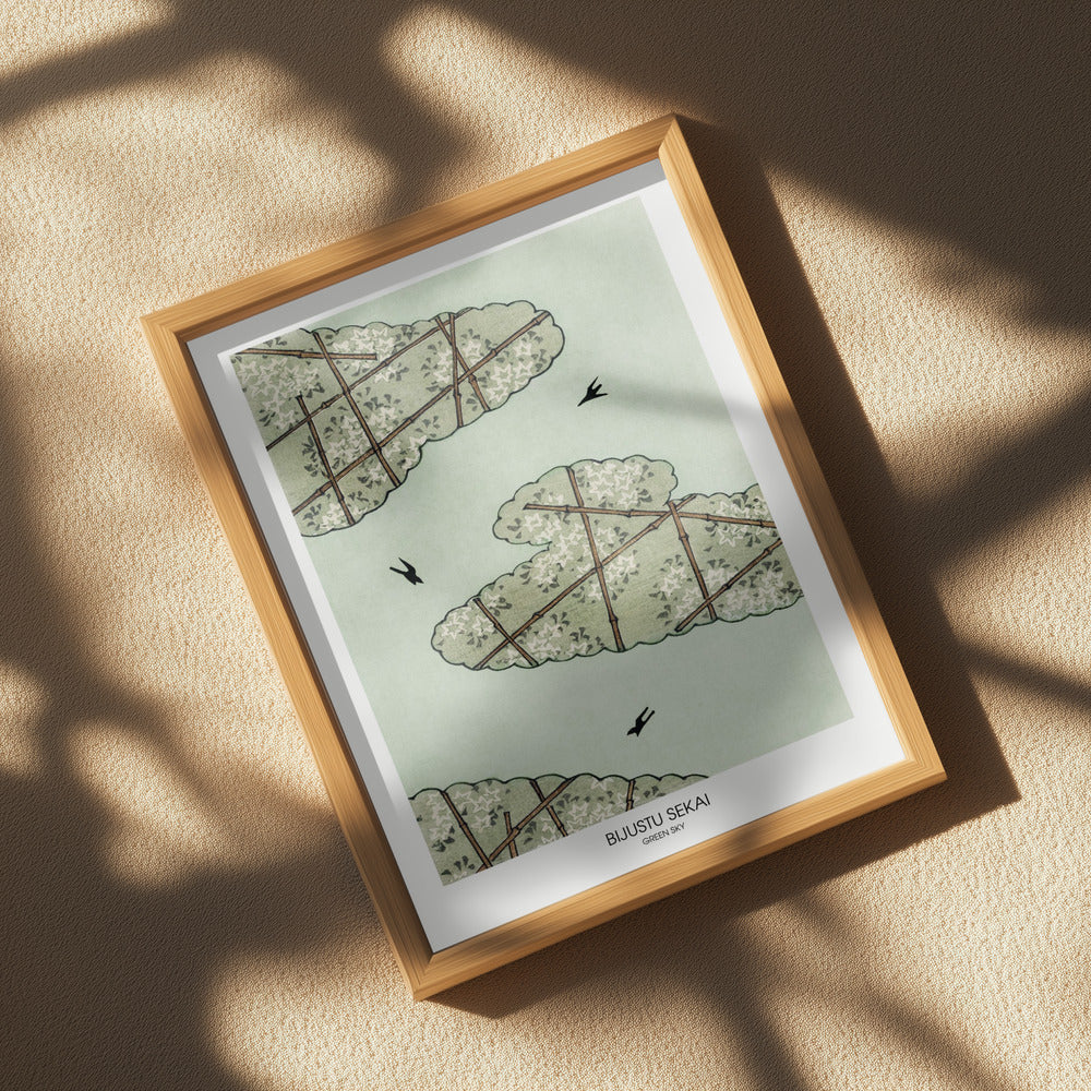 Green Sky Poster och Canvastavla