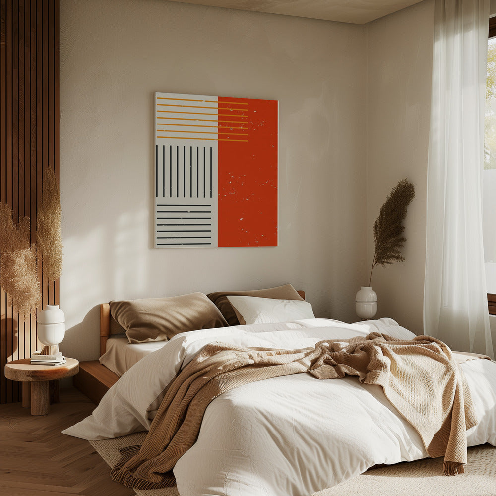 Vibrant Minimal Series #4 Poster och Canvastavla