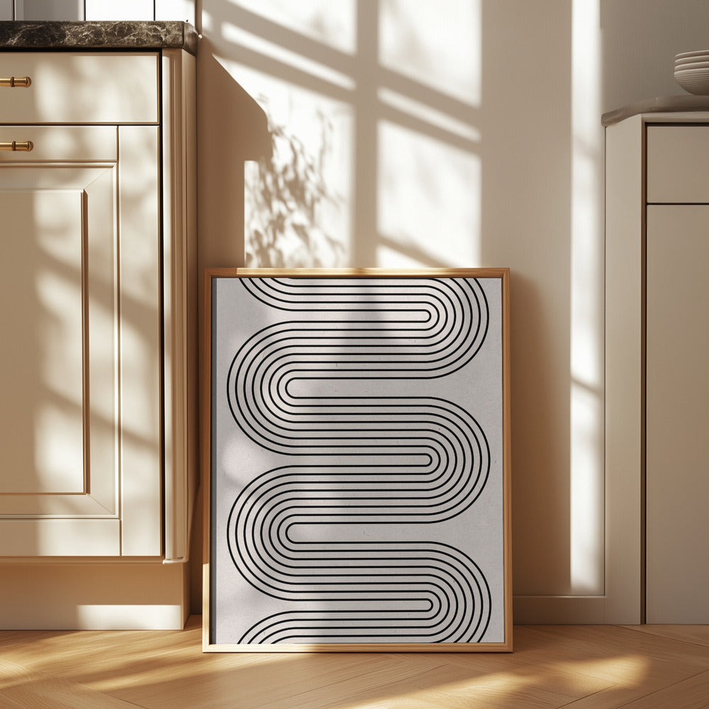 Modern Balance No.4 Poster och Canvastavla