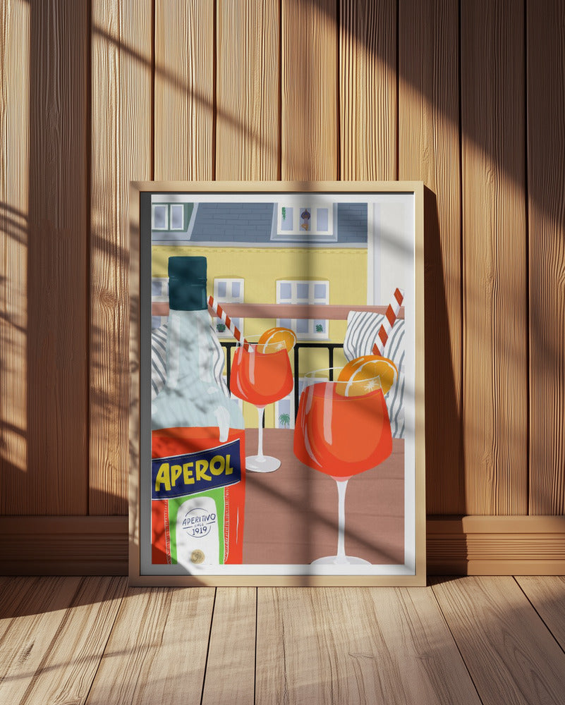 Balcony "Hygge" Poster och Canvastavla