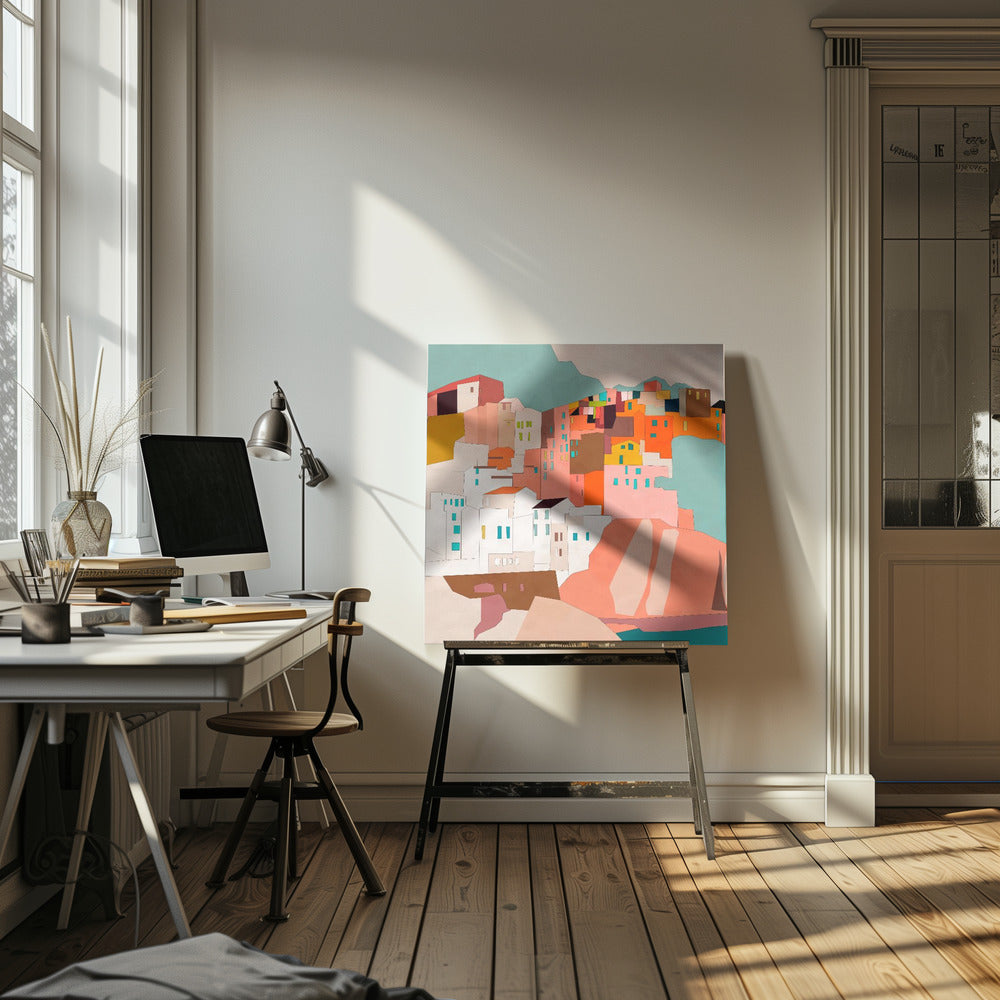 Vernazza 2 Kopie Poster och Canvastavla