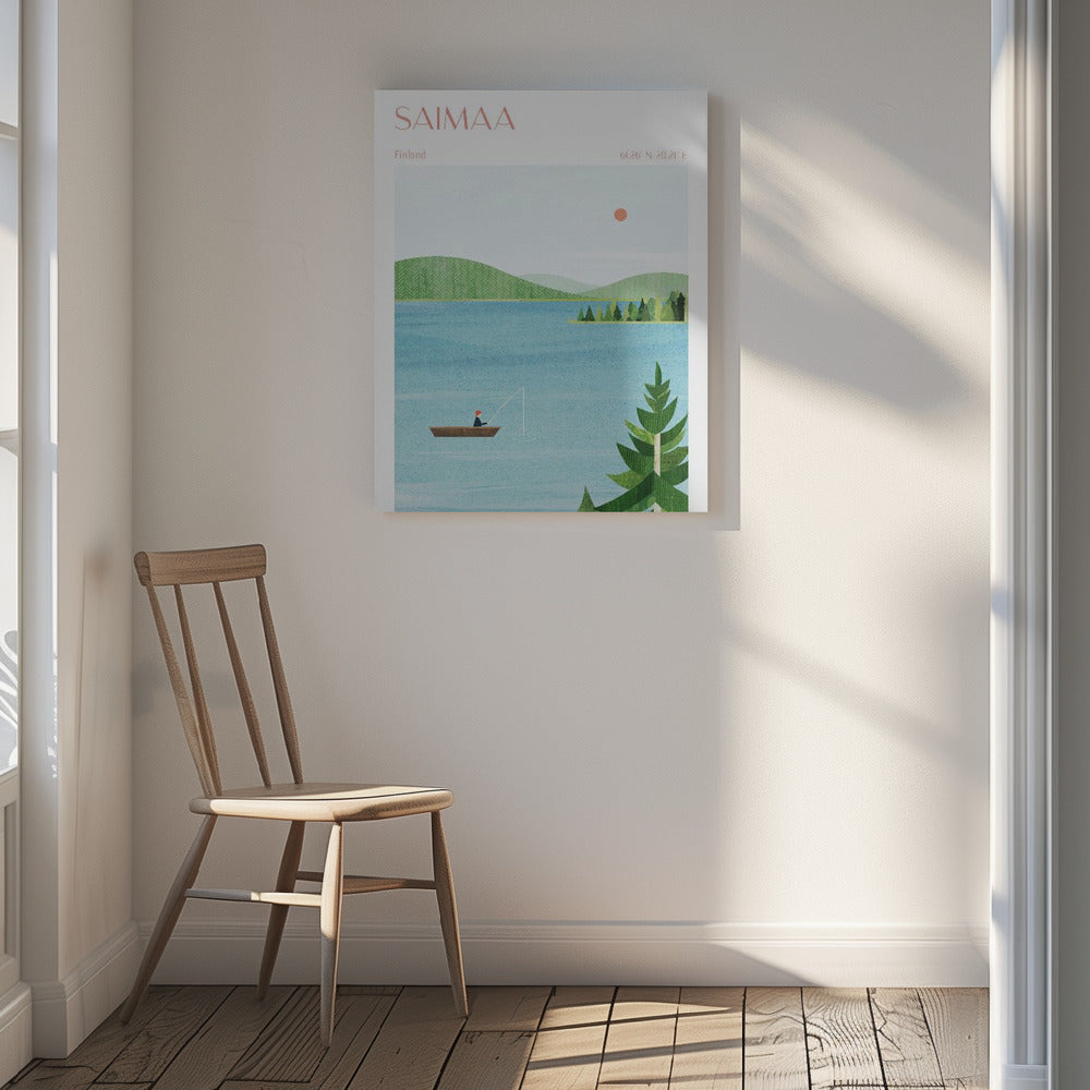 Lake Saimaa, Finland Poster och Canvastavla