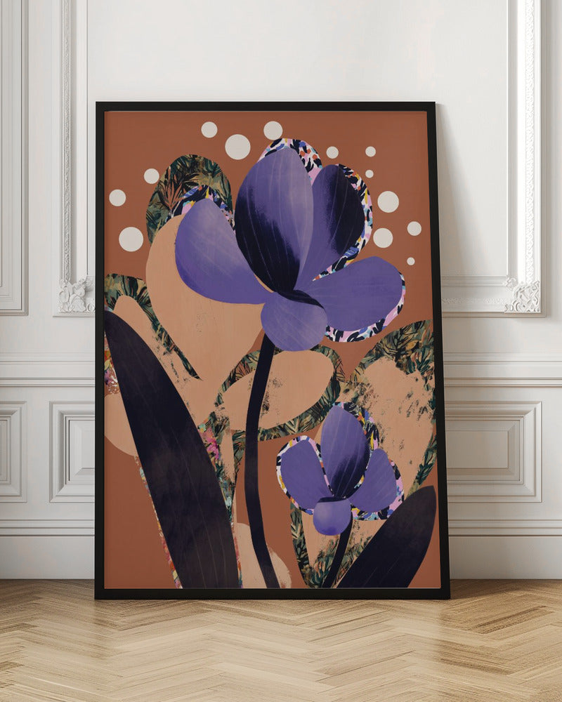 Purple Beauty Poster och Canvastavla