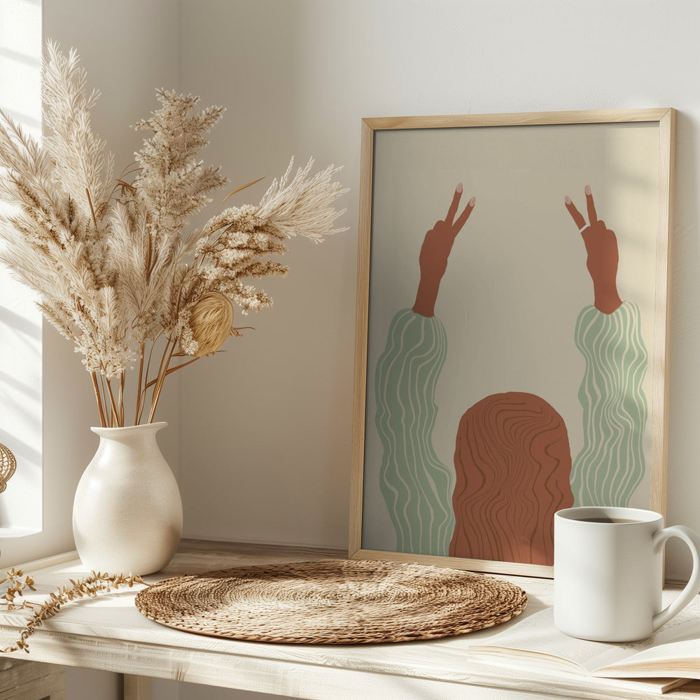 Peace Poster och Canvastavla