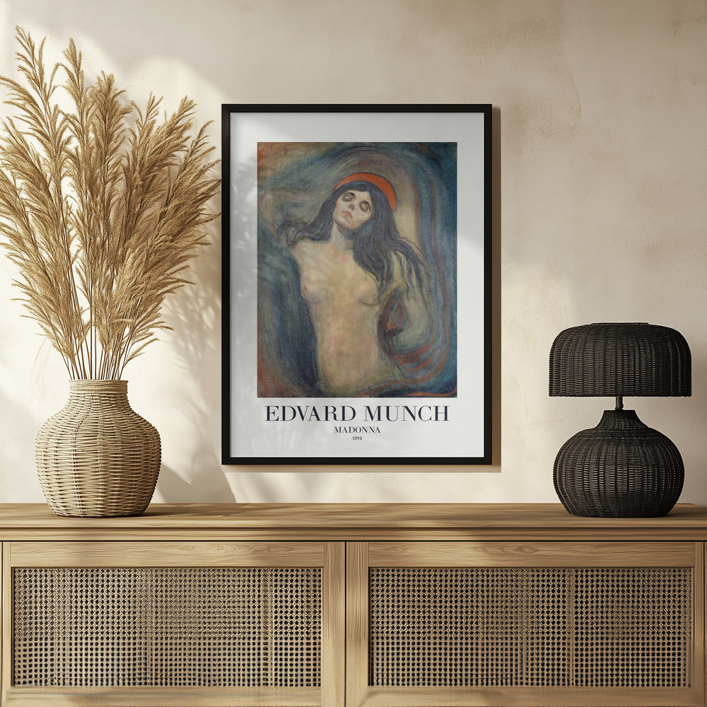 Madonna 1894 Poster och Canvastavla