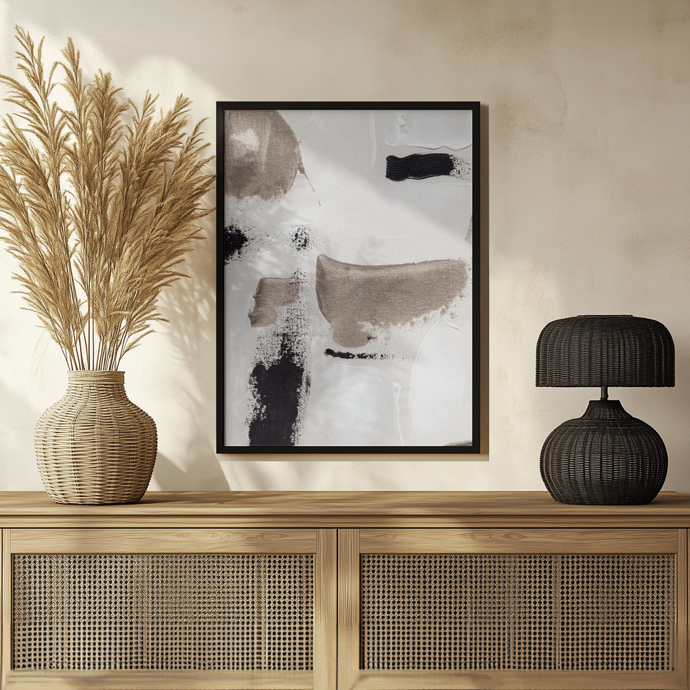 Abstract Swipes No 2 Poster och Canvastavla