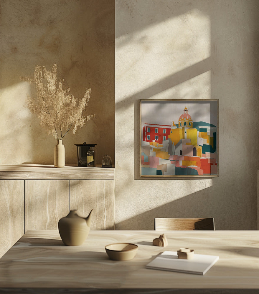 Procida Italy Kopie Poster och Canvastavla