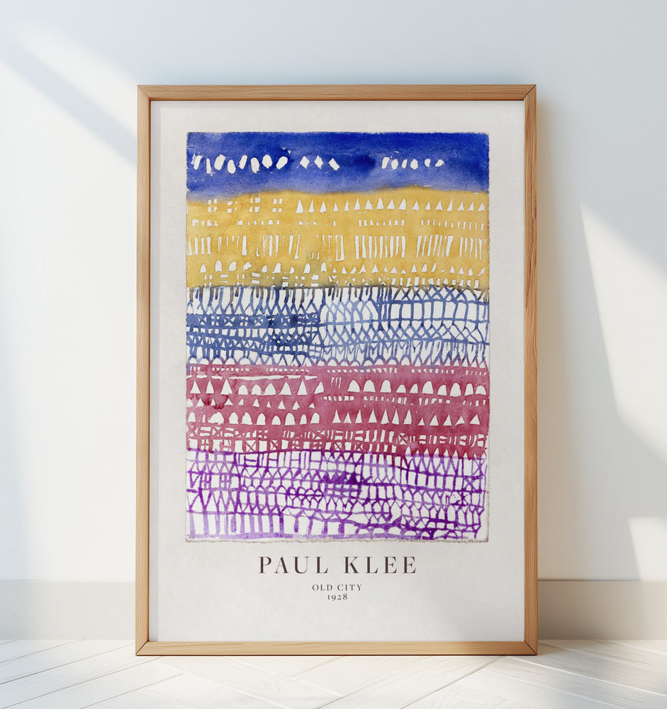 Old City Poster och Canvastavla