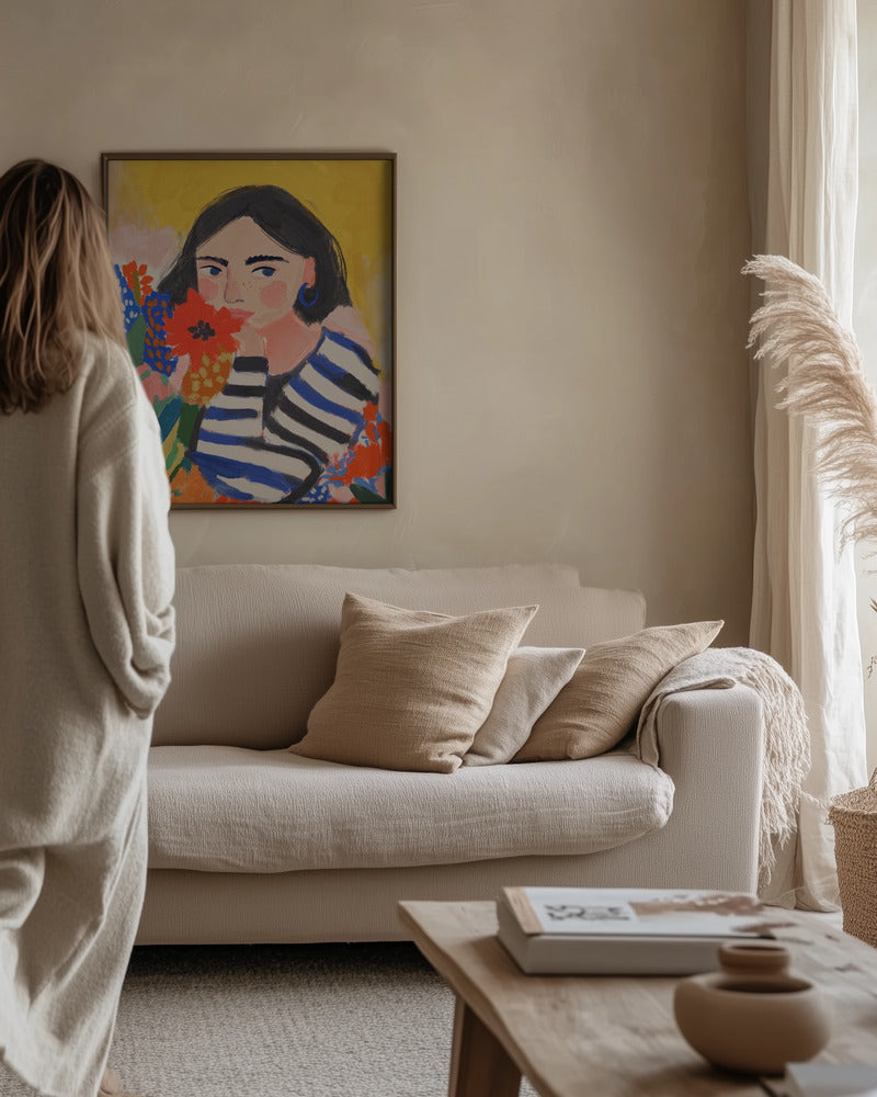 Cheeky in bloom Poster och Canvastavla