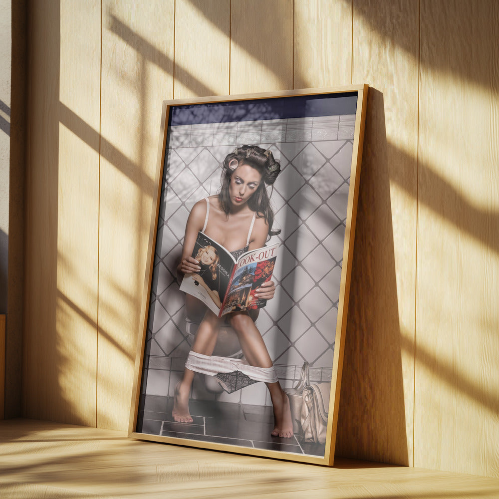 Multitasking Poster och Canvastavla