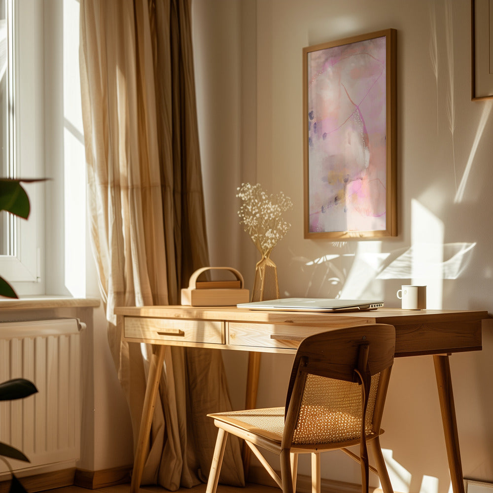 Pastel Awakening No 1 Poster och Canvastavla