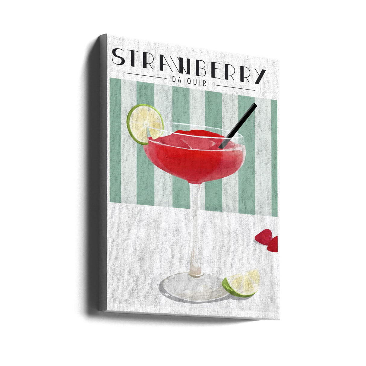 Strawberry Daiquiri Poster och Canvastavla