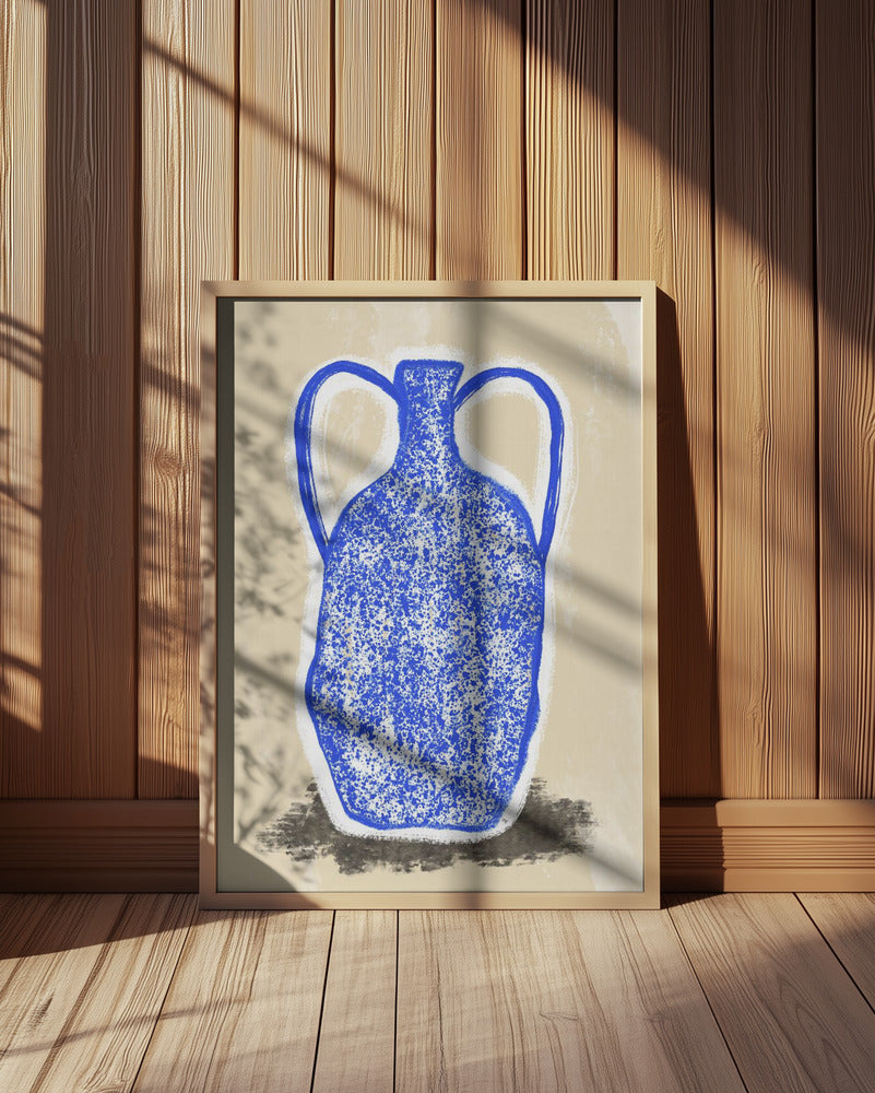 Big Blue Vase Poster och Canvastavla