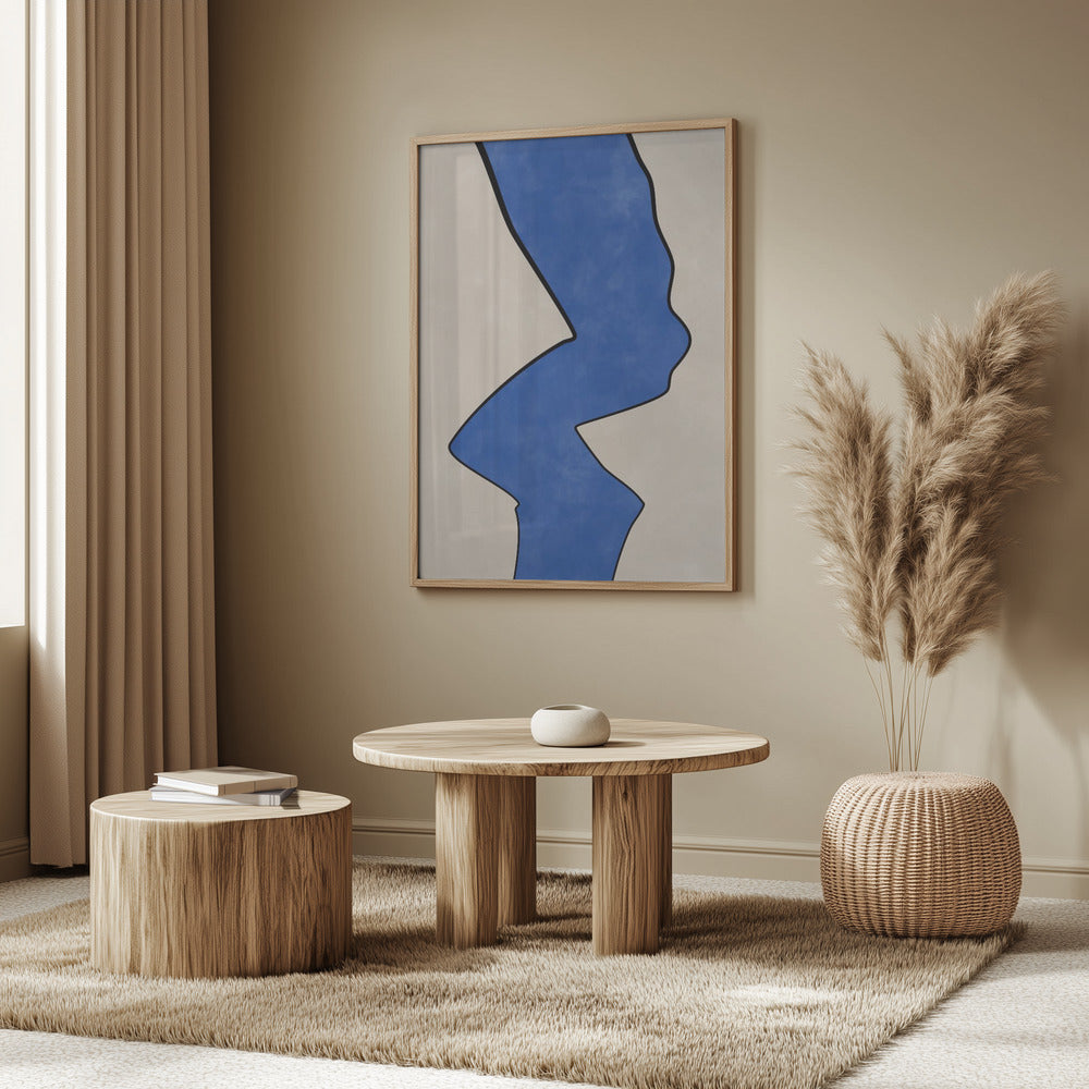 3x4 Aspectratio Indigo8 Poster och Canvastavla