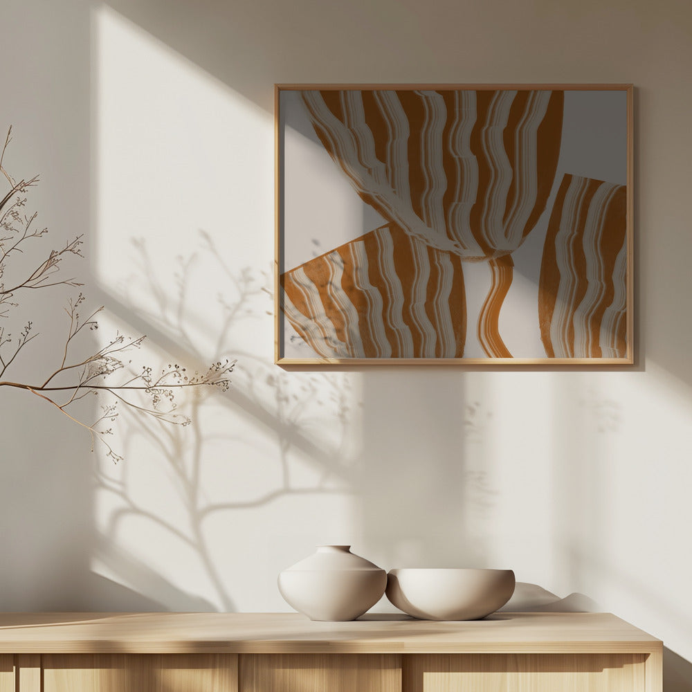 Modern Flowers Poster och Canvastavla