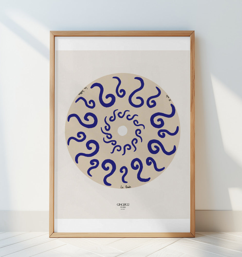 Le onde Poster och Canvastavla