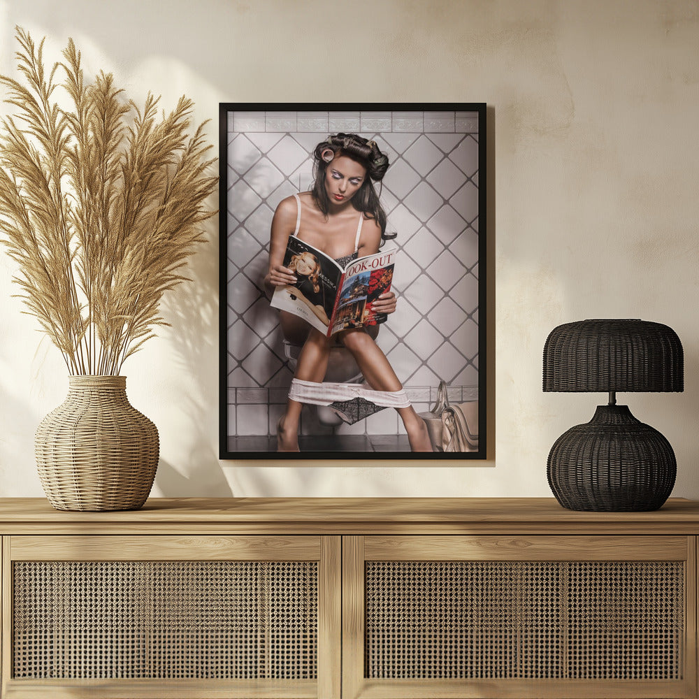 Multitasking Poster och Canvastavla