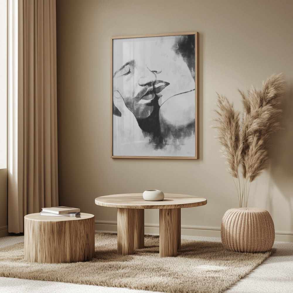 Kiss Close Poster och Canvastavla