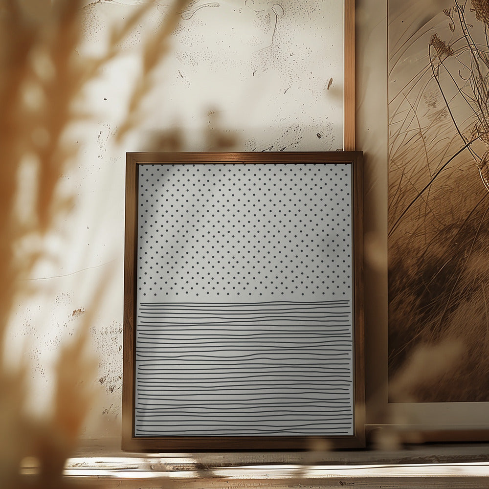 Minimal Line Vibes #1 Poster och Canvastavla