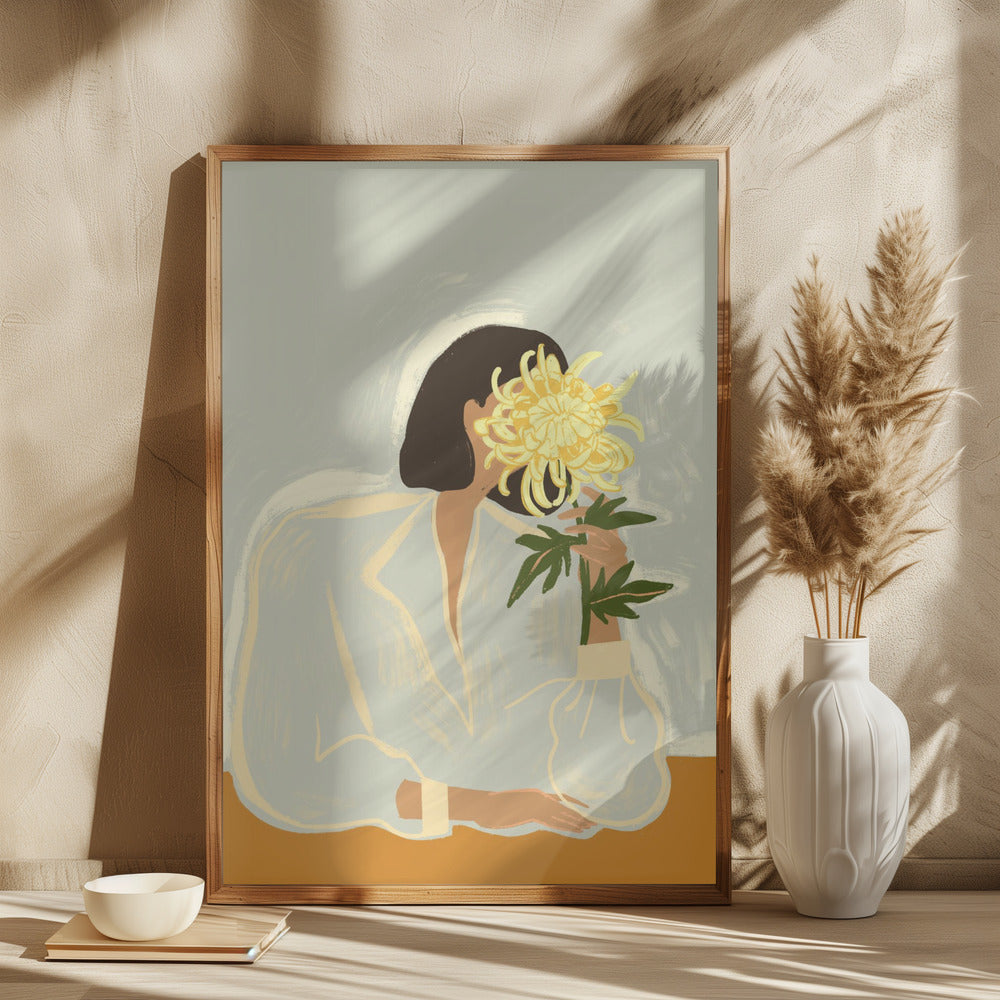 Thecrysanthemum Poster och Canvastavla