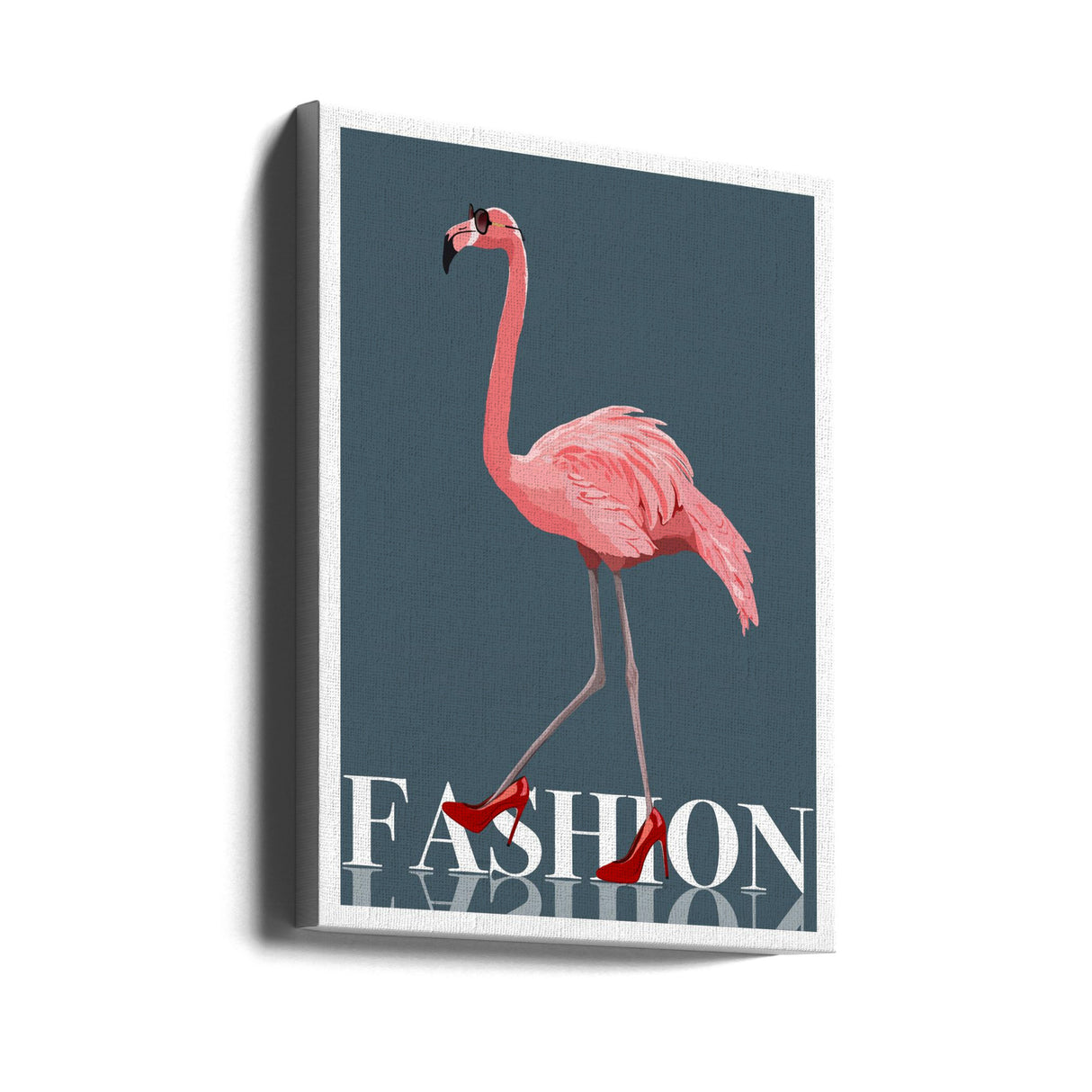 Fashion Flamingo Poster och Canvastavla