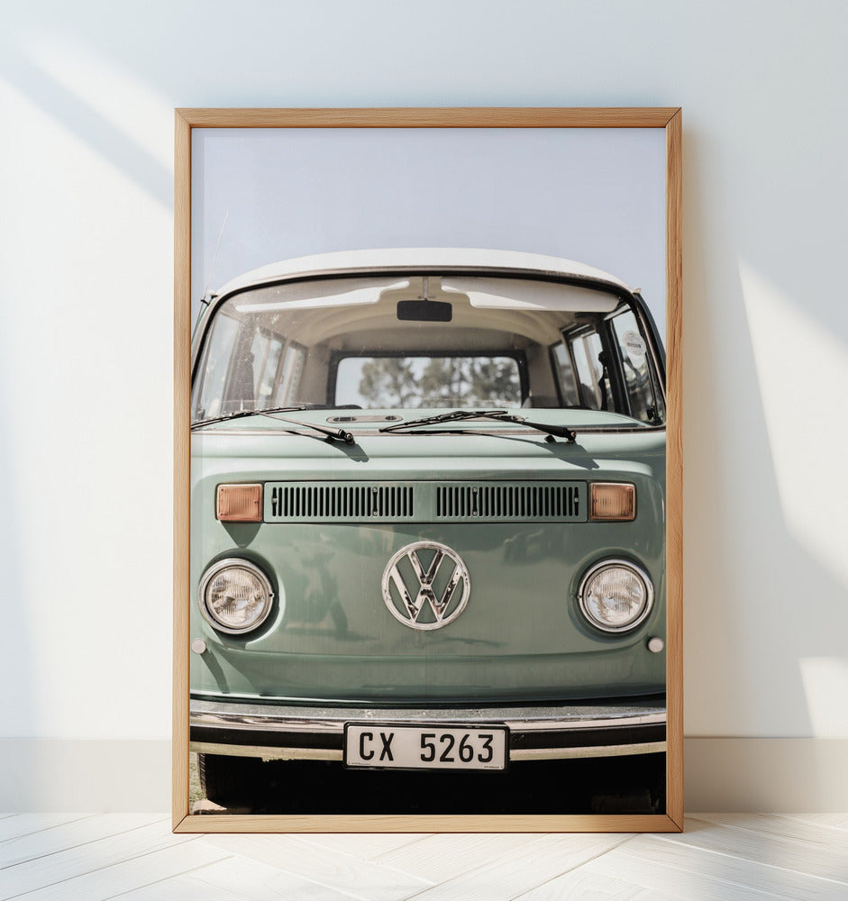 Vw Kombi Poster och Canvastavla