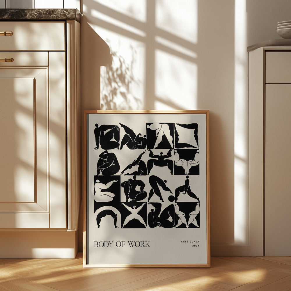 Body of Work (Noir) Poster och Canvastavla