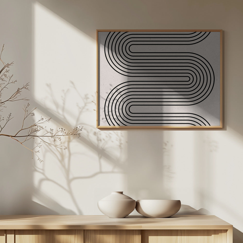 Modern Balance No.4 Poster och Canvastavla