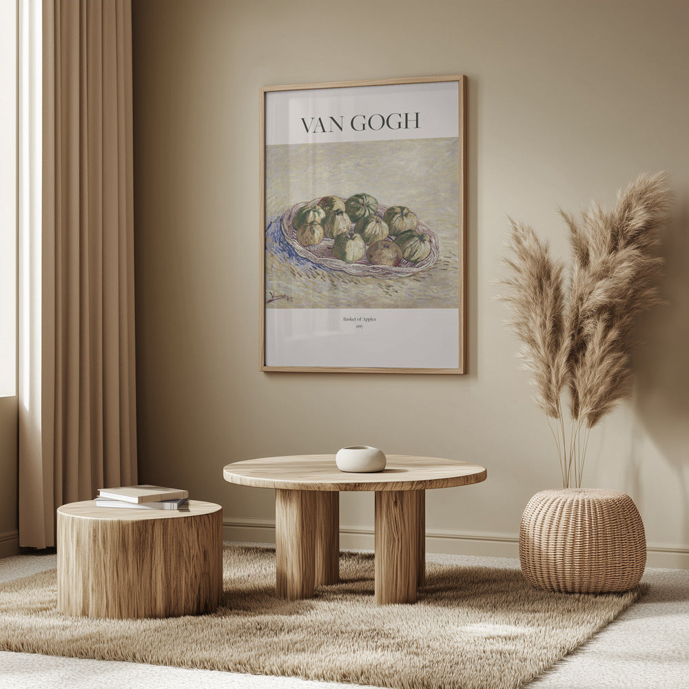 Basket of Apples (1887) Poster och Canvastavla