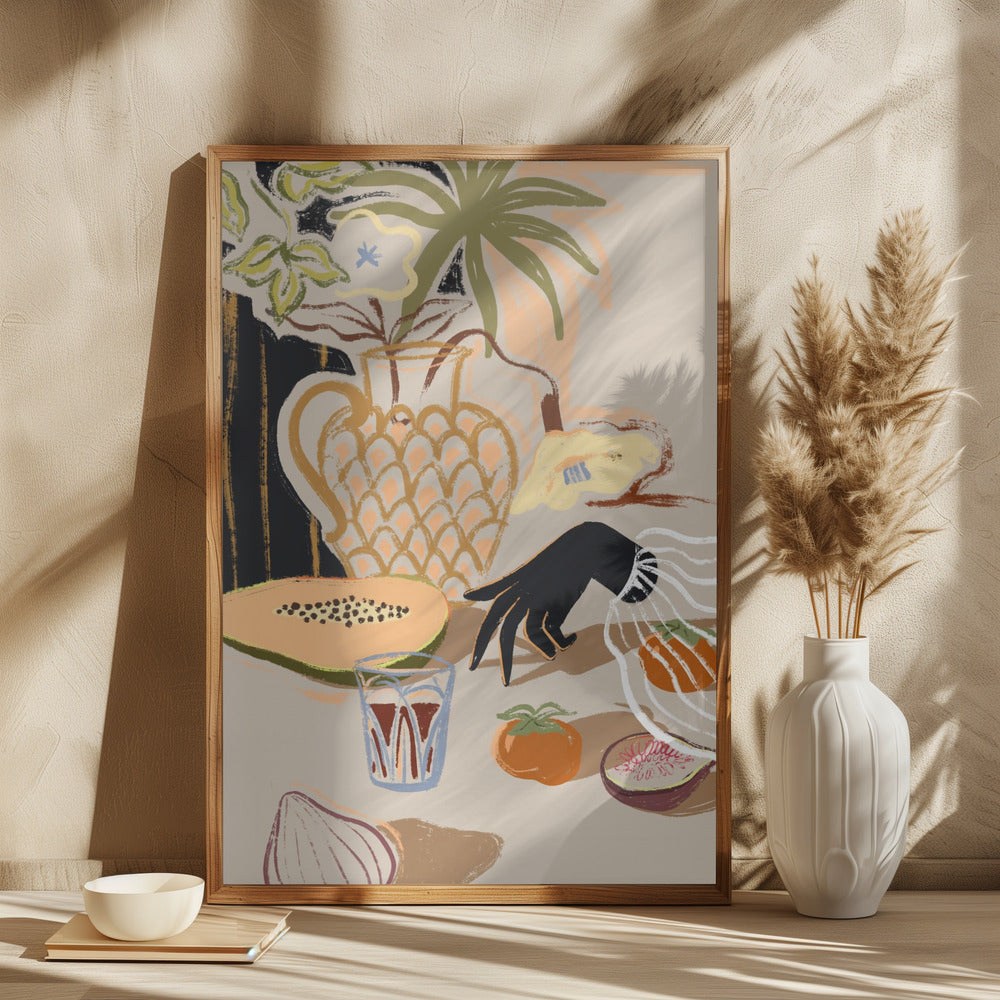 Fruitful Spread Poster och Canvastavla